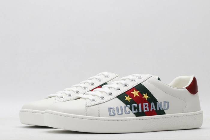 GUCC Ace Embroidered Low-Top Sneaker 603693 0FI10 9069