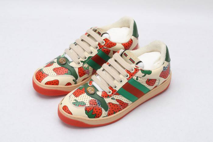 GUCC ACE EMBROIDERED LOW-TOP SNEAKER