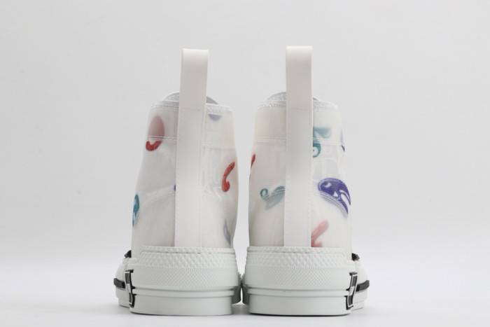 D10R B23 Oblique High Top Sneaker