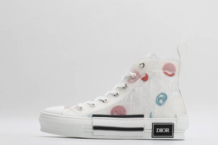 D10R B23 Oblique High Top Sneaker