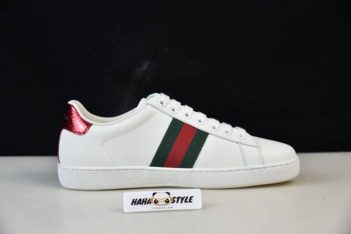 GUCC Ace Embroidered Low-Top Sneaker