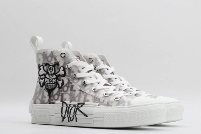 D10R B23 Oblique High Top Sneakers
