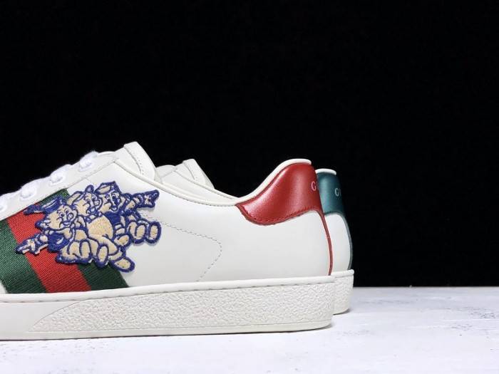 GUCC Ace Embroidered Low-Top Sneaker