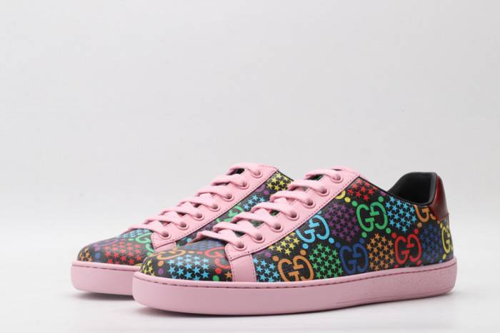 GUCC Ace Embroidered Low-Top Sneaker 610085 H2020 1115
