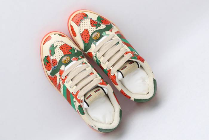 GUCC ACE EMBROIDERED LOW-TOP SNEAKER