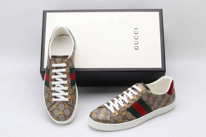 GUCC Ace Embroidered Low-Top Sneaker 548950 9N020 8465