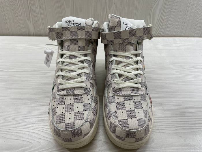 l**is V*t*n nike air force 1 mid by virgil abloh graffiti23511