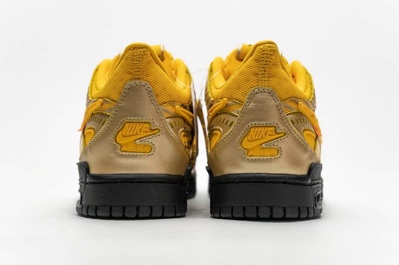 Nike Air Rubber Dunk Off-White University Gold