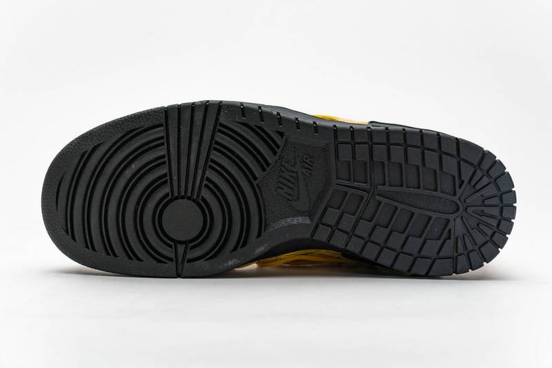 Nike Air Rubber Dunk Off-White University Gold