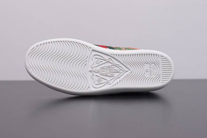 GUCC Ace Embroidered Low-Top Sneaker 431920 DOPEO 9064