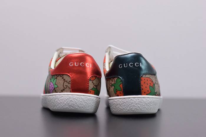 GUCC Ace Embroidered Low-Top Sneaker 431920 DOPEO 9064