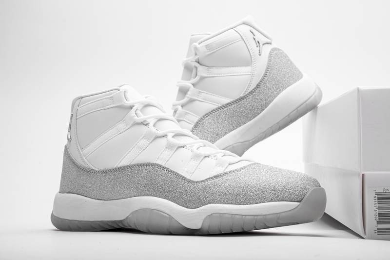 Air Jordan 11 Retro White Metallic Silver