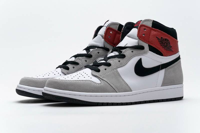 Air Jordan 1 High Smoke Grey Red
