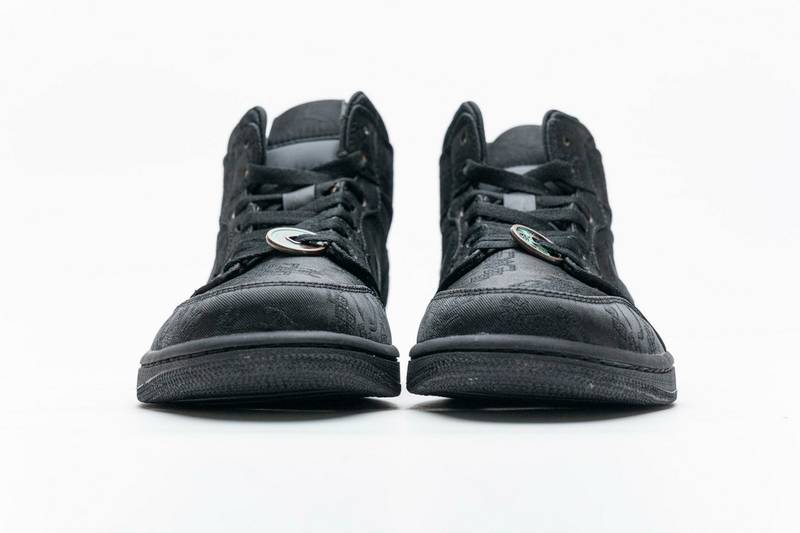 Air Jordan 1 Mid Edison Chen Fearless Black