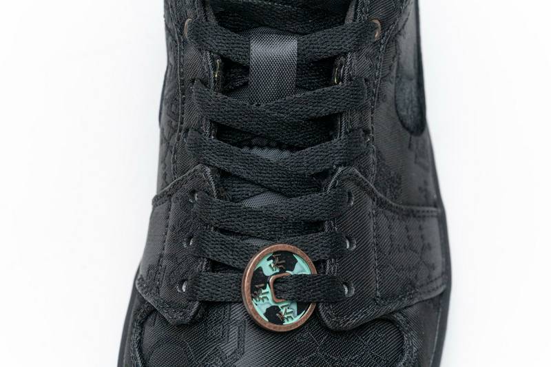 Air Jordan 1 Mid Edison Chen Fearless Black