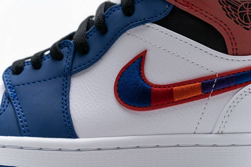 Air Jordan 1 Mid SE  Multi-Color Swoosh