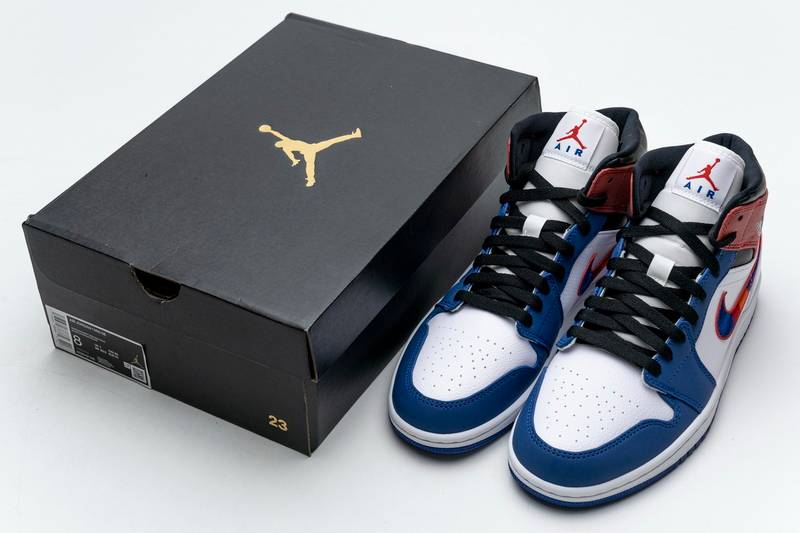 Air Jordan 1 Mid SE  Multi-Color Swoosh