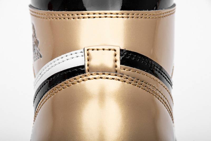 Air Jordan 1 Retro High NRG Patent Gold Toe