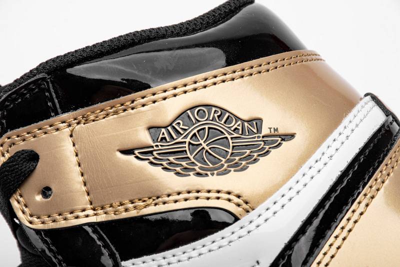 Air Jordan 1 Retro High NRG Patent Gold Toe