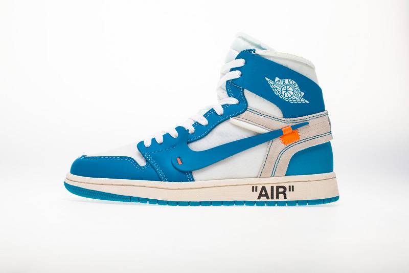 Air Jordan 1 Retro High Off-White University Blue