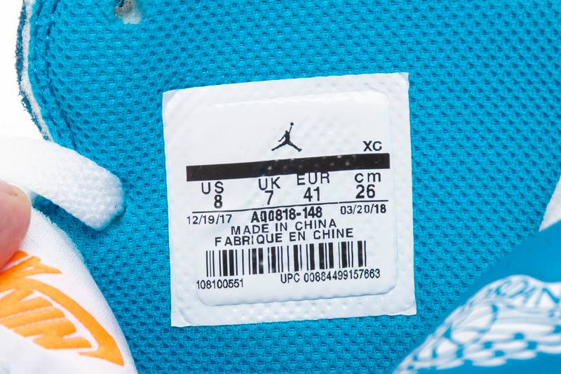 Air Jordan 1 Retro High Off-White University Blue