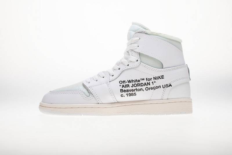 Air Jordan 1 Retro High Off-White White