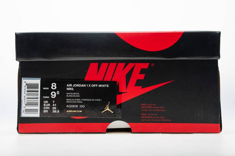 Air Jordan 1 Retro High Off-White White