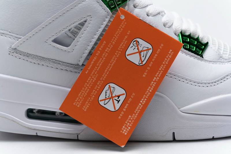 Air Jordan 4 Retro Metallic Green