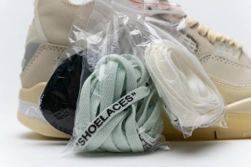 Air Jordan 4 Retro Off-White Sail