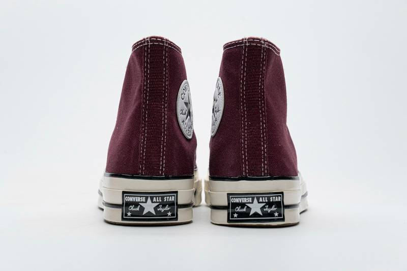 Converse Chuck 70 HI Dark Burgundy Black Egret