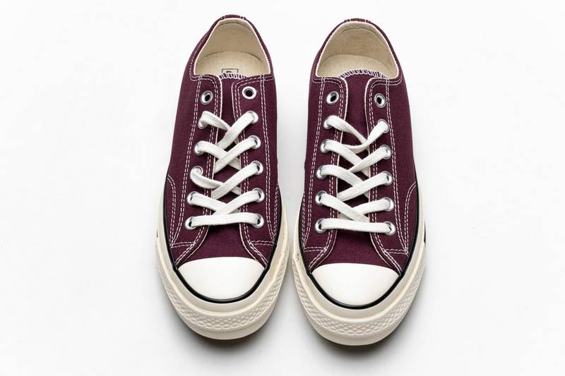 Converse Chuck 70 OX Dark Burgundy Black Egret
