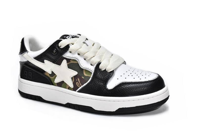 A Bathing Ape Bape SK8 Sta Black