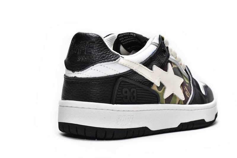 A Bathing Ape Bape SK8 Sta Black