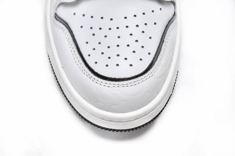 A Bathing Ape Bape SK8 Sta White Silver