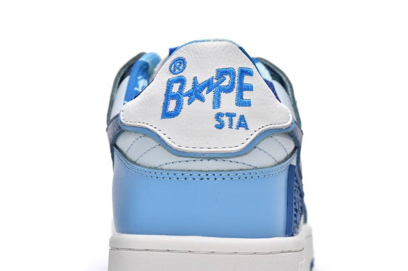 A Bathing Ape Bape Sta Low Blue 1G70-109-0026