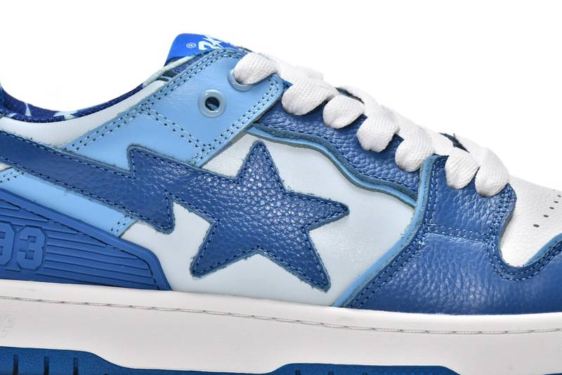A Bathing Ape Bape Sta Low Blue 1G70-109-0026