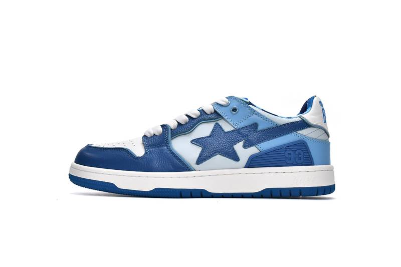 A Bathing Ape Bape Sta Low Blue 1G70-109-0026