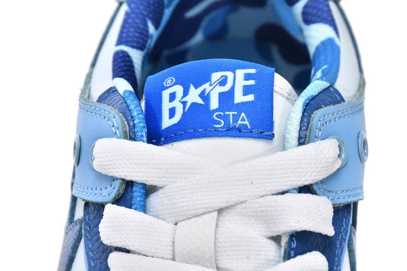 A Bathing Ape Bape Sta Low Blue 1G70-109-0026