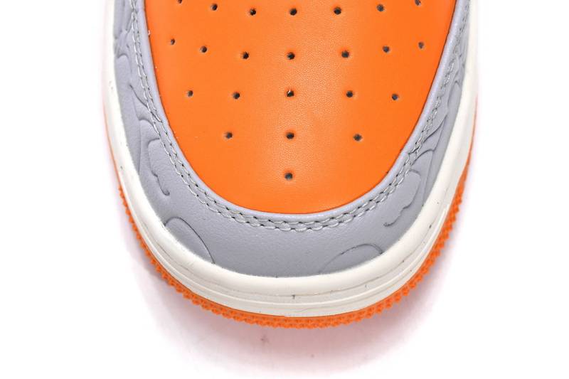 A Bathing Ape Bape Sta Low Grey Orange