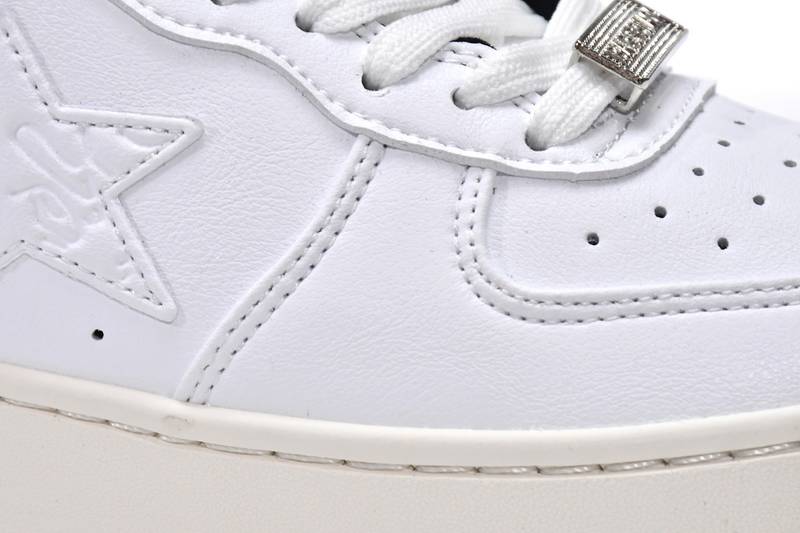 A Bathing Ape Bape Sta Low White Black