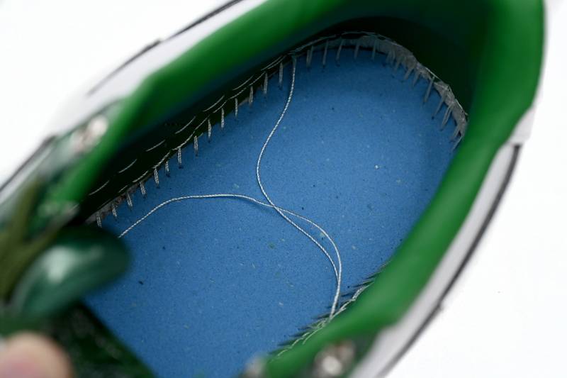 A Bathing Ape Bape Sta Patent Leather White Green