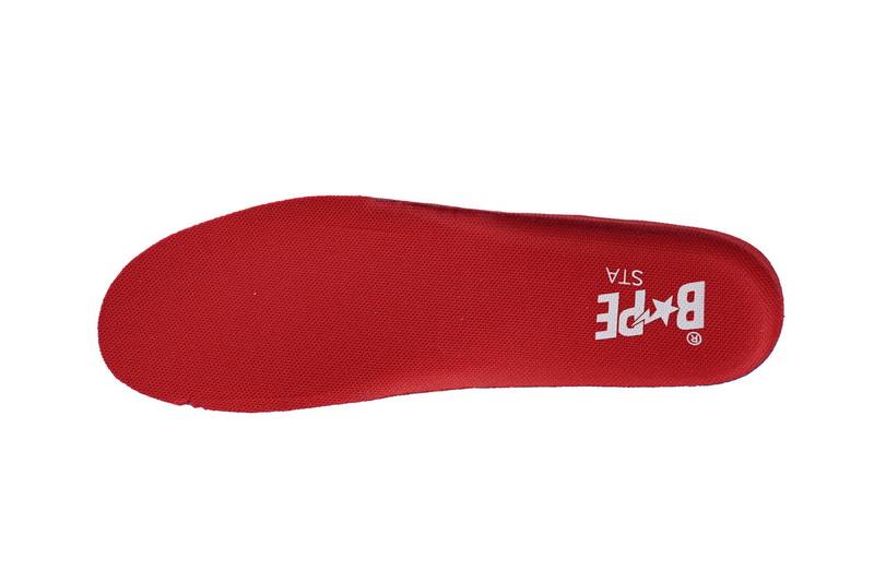 A Bathing Ape Bape Sta Patent Leather White Red