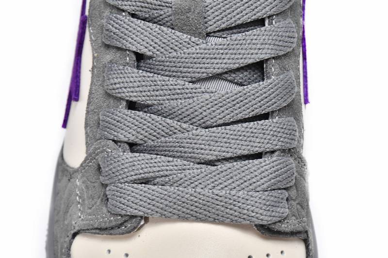A Bathing Ape Court Sta Mist Grey Royal Purple
