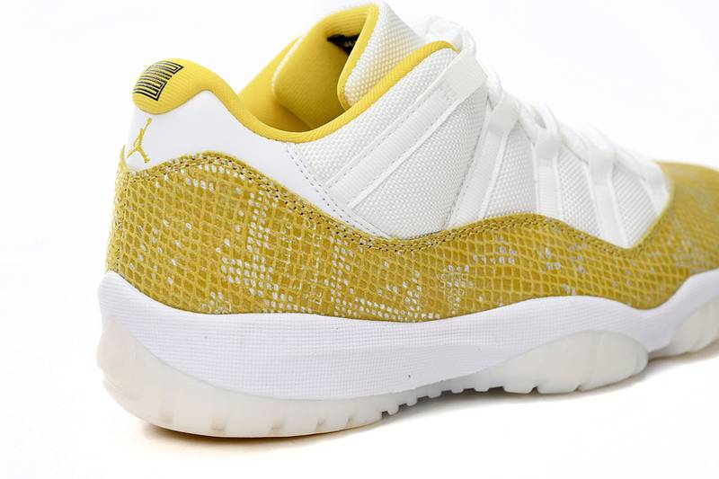 Air Jordan 11 Retro Low Tour Yellow Snakeskin