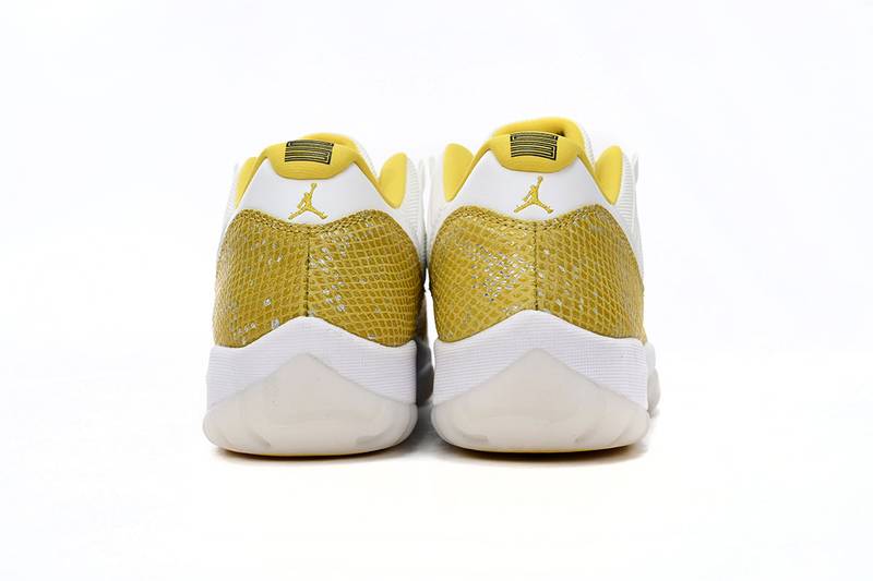 Air Jordan 11 Retro Low Tour Yellow Snakeskin