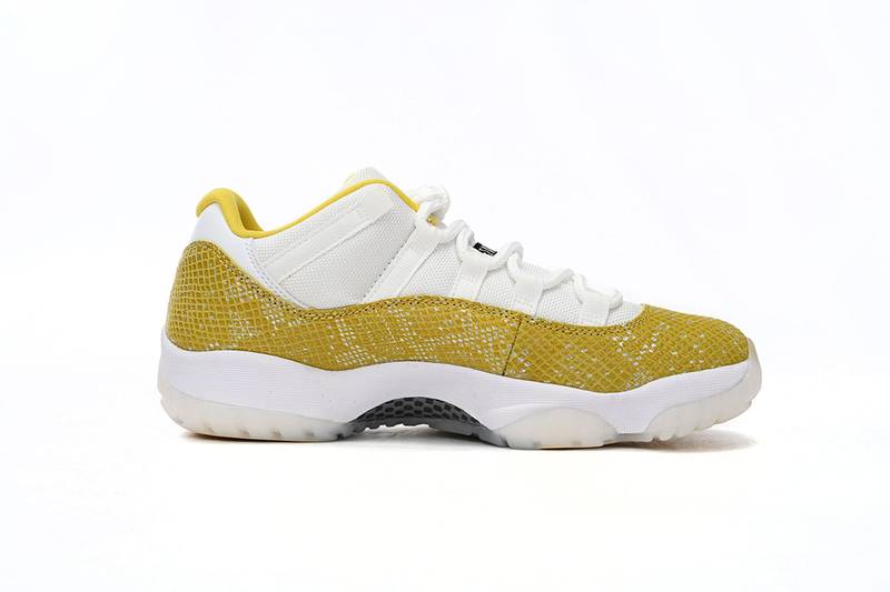 Air Jordan 11 Retro Low Tour Yellow Snakeskin