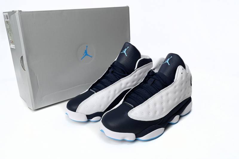 Air Jordan 13 Retro Obsidian Powder Blue White