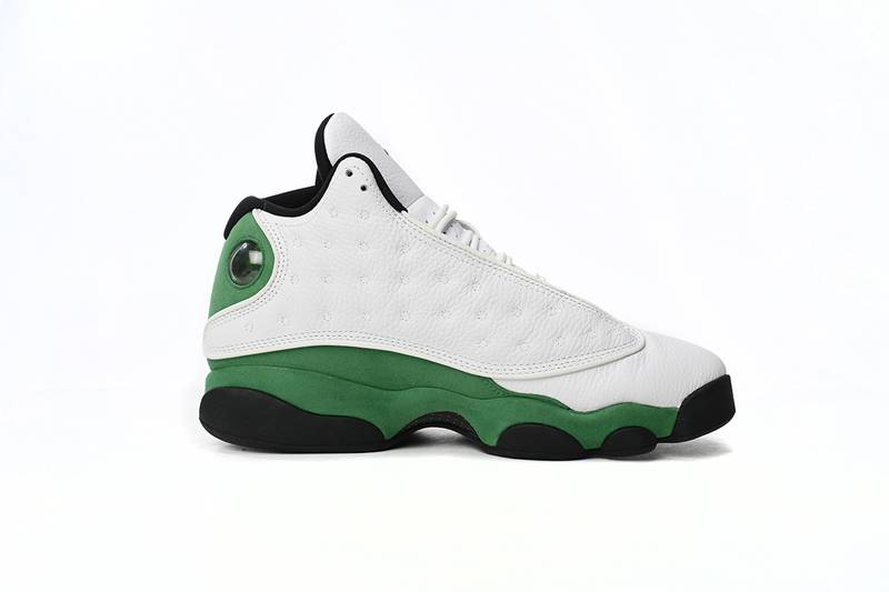 Air Jordan 13 Retro White Lucky Green