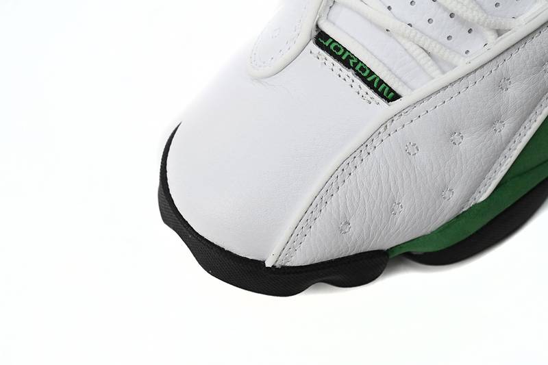 Air Jordan 13 Retro White Lucky Green