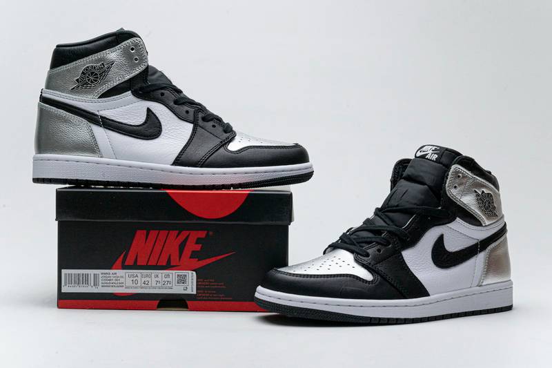 Air Jordan 1 High OG Metallic Silver